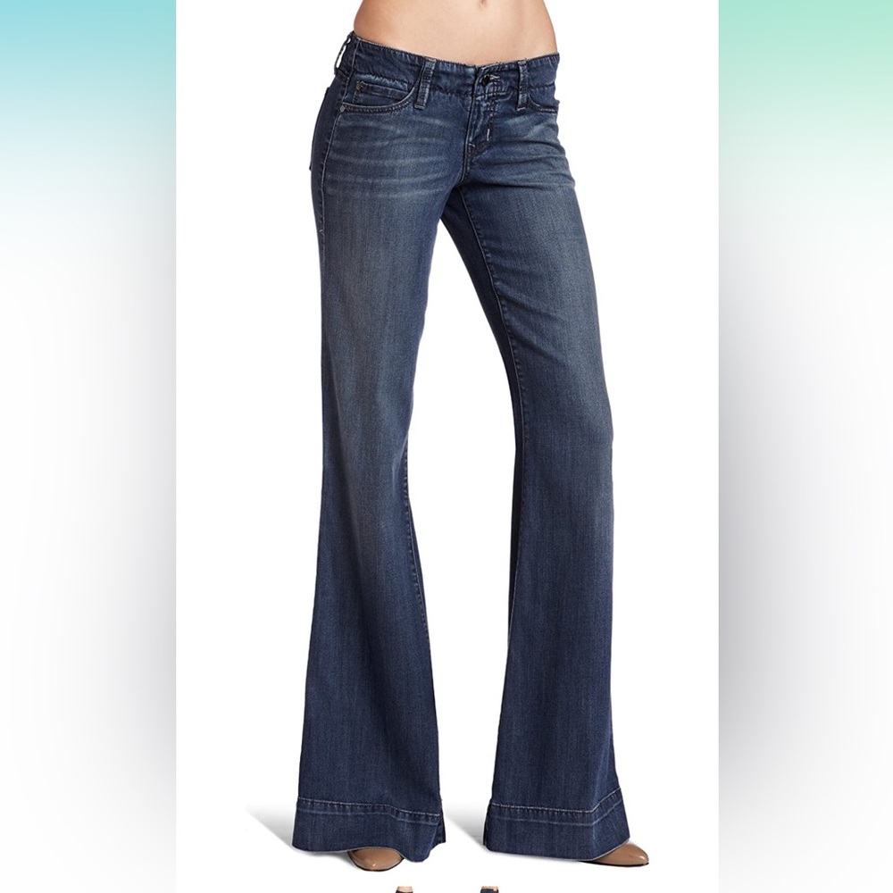 Anthropologie  Level 99 Talford Wide Leg Trousers Jeans Size 30